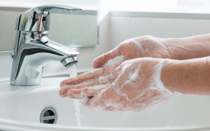 Importance of drying hands after washing
