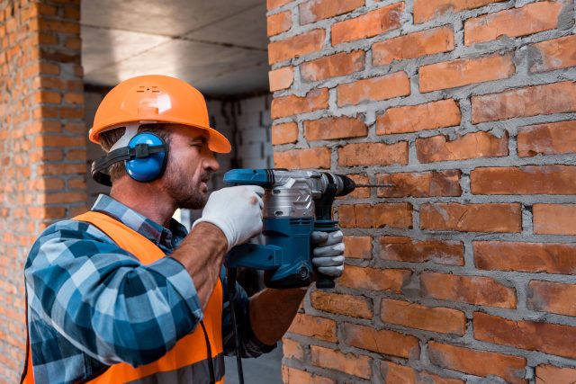 fixing into brick walls